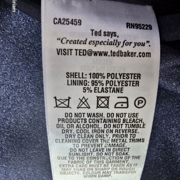 BNWT TED BAKER LONDON Marina Mosaic Asymmetric Skirt - Picture 10 of 11